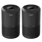 Paquete Humidificador y Purificador de Aire LEVOIT LV600S 6 Litros Niebla Calida y Fria 753 Pies Cuadrados WiFi
