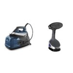Estación de Vapor Rowenta Perfect Steam Pro DG8624 suela acero inoxidable 1800W calentamiento 25 segundos vaporizador ro