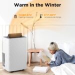 Aire Acondicionado Portátil TURBRO Finnmark FMP10AC-HW 14000 BTU calefacción deshumidificador ventilador 3 velocidades W