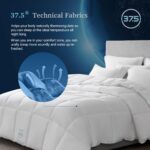 Edredón alternativo Sleep Climate Blue Ridge Home Fashions 110503 tecnología 37.5 tela 300 hilos relleno hipoalergénico