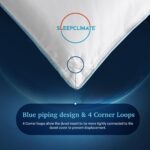 Edredón alternativo Sleep Climate Blue Ridge Home Fashions 110503 tecnología 37.5 tela 300 hilos relleno hipoalergénico