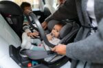 UPPAbaby Extra Aria - Base de asiento de coche compatible con asientos de coche Aria Infantil/Instalación SmartSecure co