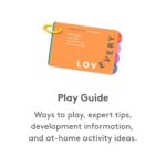 Lovevery | Kit de Juego The Babbler, Kit de Juego de Cumpleaños, Juguete Montessori para Niños Pequeños, 8 Productos de