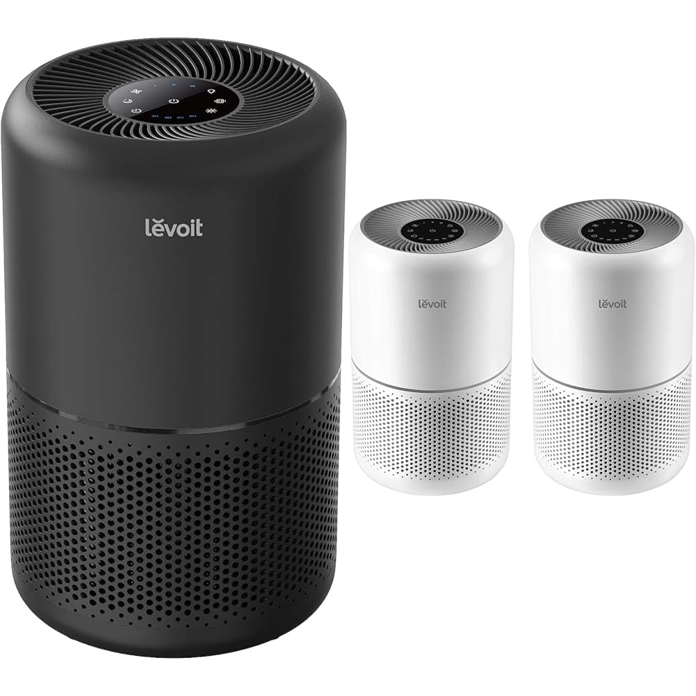 Version 1.0.0 LEVOIT Purificador de Aire Alergias Mascotas Dormitorio cubre hasta 1095 pies cuadrados