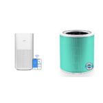 Paquete Purificadores de Aire LEVOIT Core 600S hasta 3175 Pies Cuadrados WiFi PM2.5 y Filtro Core 400S 3 en 1