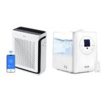 Purificador de aire y humidificador Levoit Vital 100S-P 6L HEPA WiFi dormitorio hogar 1110 pies cuadrados modo sueño mas