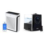 Purificador de aire y humidificador LEVOIT Vital 100S-P LV600HH 6L habitación grande hasta 1110 pies cuadrados niebla cá