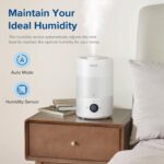 Purificador y Humidificador LEVOIT Vital 100S-P, Doble Función, Cobertura 1110 pies², WiFi, HEPA 3 Etapas, Modo Sueño, S