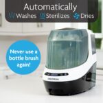 Baby Brezza Bottle Washer Pro - Lavadora de biberones, esterilizador + secadora y tabletas de jabón detergentes oficiale