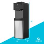 Dispensador de Agua Enfriador Avalon A3BLK Carga Inferior Autolimpiante 3 Temperaturas BioGuard