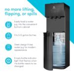 Dispensador de Agua Enfriador Avalon A3BLK Carga Inferior Autolimpiante 3 Temperaturas BioGuard