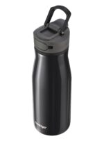 Termo Botella de Agua Contigo Cortland Chill 2.0 Acero Inoxidable Al Vacío Antiderrames Autoseal 32 oz 946 ml Negro Rega