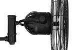 Ventilador de Pared Oscilante Craftmade Bellows IV BW414FB3 14" Interior/Exterior con Control CM-8W