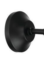 Ventilador de Pared Oscilante Craftmade Bellows IV BW414FB3 14" Interior/Exterior con Control CM-8W