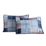 Edredon Nautica Revman International USHSGR1286817 acolchado suave decoracion hogar Stony Point Blue King