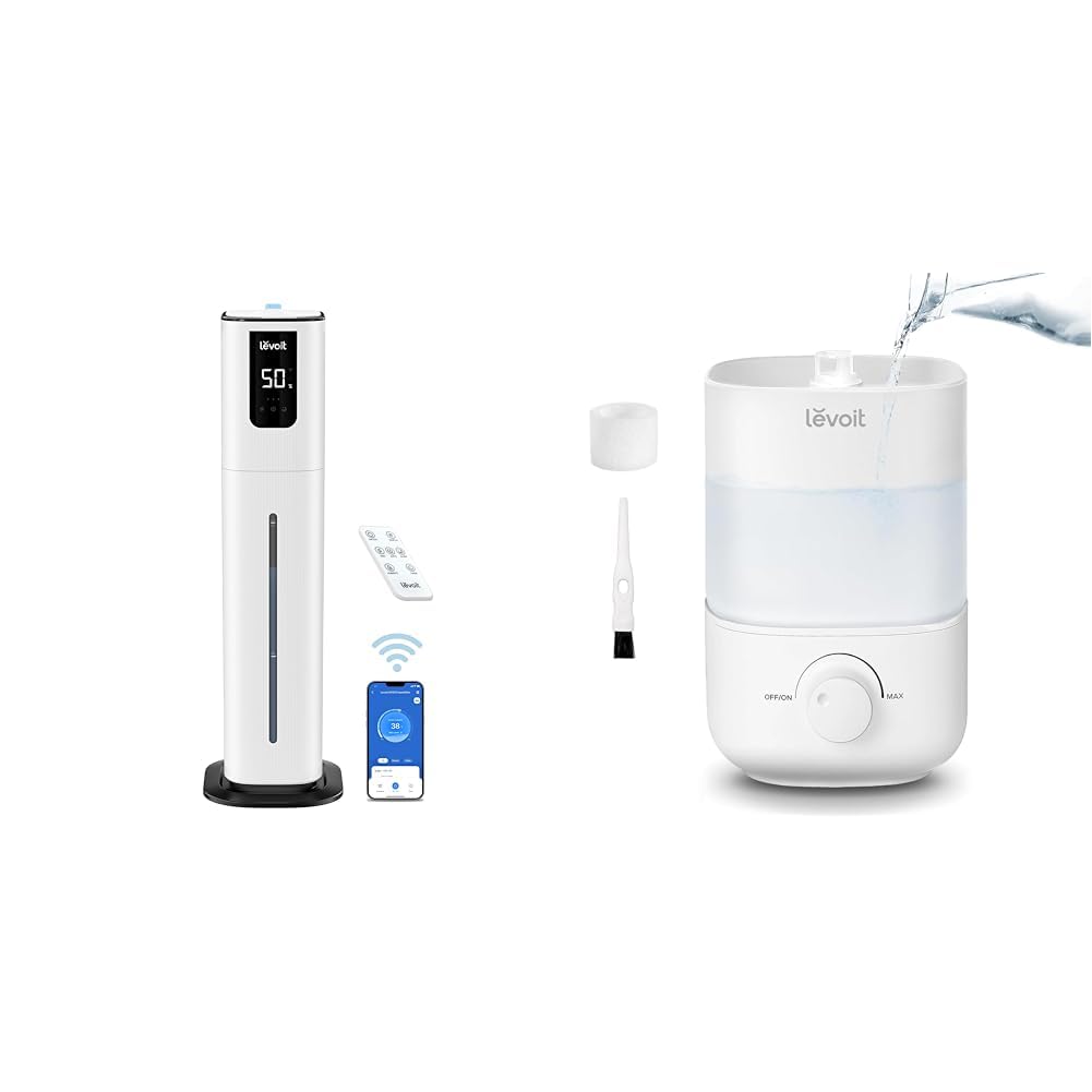 Version 1.0.0 Humidificador ultrasónico inteligente LEVOIT OasisMist 1000S tanque 10L llenado superior habitación grande hasta 600 pie