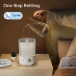 Humidificador ultrasónico inteligente LEVOIT OasisMist 1000S tanque 10L llenado superior habitación grande hasta 600 pie