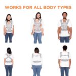 Ergobaby Evolve - Gorila 3 en 1, asiento ajustable de múltiples posiciones, se adapta a recién nacidos a niños pequeños