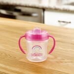 Dr. Brown's Natural Flow Anti-Colic Options+ Edición Especial Pink Baby Bottle Set de regalo y esterilizador y secadora