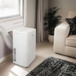 Aire acondicionado portátil Whirlpool WHNP141AW 14000 BTU con deshumidificador enfría hasta 65 metros cuadrados 115V par