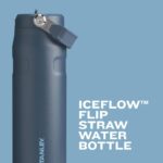 Botella de agua termo Stanley IceFlow Flip Straw 2.0 100000103132 acero inoxidable aislado con popote abatible antiderra