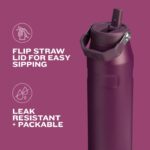 Botella de agua termo Stanley IceFlow Flip Straw 2.0 100000103132 acero inoxidable aislado con popote abatible antiderra