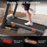Caminadora Plegable UMAY T Motor 3.0HP 15 Niveles Inclinación Automatica Silenciosa 45dB Capacidad 136kg