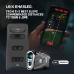 Telémetro láser Bushnell Golf Pro X3+ con velocidad del viento, compensación de pendiente y elementos | Alcance de 1300