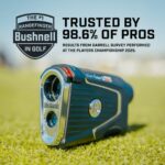 Telémetro láser Bushnell Golf Pro X3+ con velocidad del viento, compensación de pendiente y elementos | Alcance de 1300