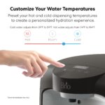 Despachador de agua de mesa sin garrafón Brio CLCTPOU820UVF2 con sistema de filtración de 2 etapas autolimpiante pantall