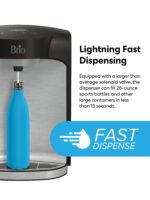 Despachador de agua de mesa sin garrafón Brio CLCTPOU820UVF2 con sistema de filtración de 2 etapas autolimpiante pantall