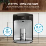 Despachador de agua de mesa sin garrafón Brio CLCTPOU820UVF2 con sistema de filtración de 2 etapas autolimpiante pantall
