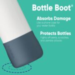 Botella de Agua Termo Owala FreeSip Acero Inoxidable con Funda Protectora de Silicón Antideslizante