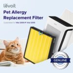 Purificador de aire LEVOIT Vital 200S-P para mascotas dormitorio hogar HEPA