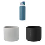 Botella de Agua Térmica Owala FreeSip de Acero Inoxidable con Funda Protectora de Silicona Antideslizante