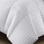 Edredon alternativa plumon Blue Ridge Home Fashions 120002-02 Duraloft algodon 100% damasquinado 500 hilos ligero tamano