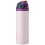 Botella de Agua Térmica Owala FreeSip Acero Inoxidable con Funda de Silicón Protectora Antideslizante