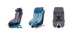 Clek Foonf Asiento de Auto Convertible con LATCH Rígido, sistema de seguridad Crumple Zone, Reposacabezas Ajustable, Dis