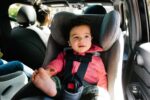 Clek Foonf Asiento de Auto Convertible con LATCH Rígido, sistema de seguridad Crumple Zone, Reposacabezas Ajustable, Dis