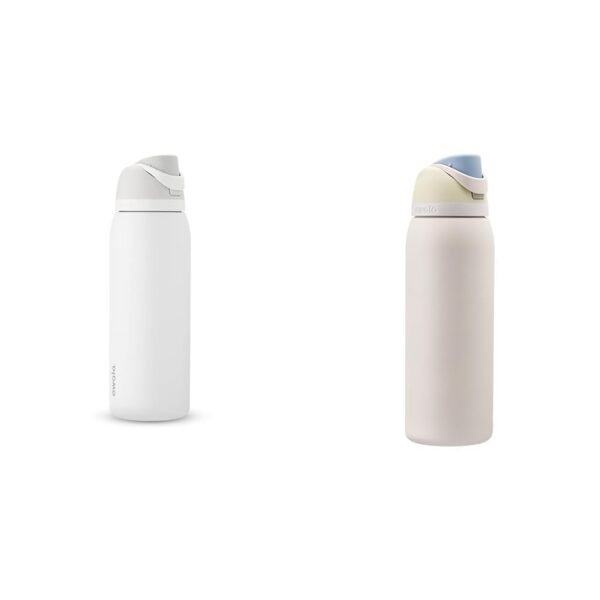 Termo Botella de Agua de Acero Inoxidable Owala FreeSip con Popote 40 oz Paquete de 2 Piezas