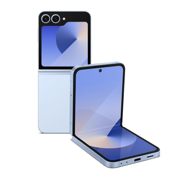 Teléfono Plegable Samsung Galaxy Z Flip6 SM-F741ULBEXAA desbloqueado 512GB FlexCam cámara 50MP Android 2024