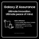 Teléfono Plegable Samsung Galaxy Z Flip6 SM-F741ULBEXAA desbloqueado 512GB FlexCam cámara 50MP Android 2024