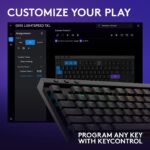 Teclado Inalámbrico Logitech G515 TKL 920-012423 LIGHTSYNC RGB Teclas PBT Double-Shot Interruptores Mecánicos Táctiles M