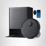 Robot Aspirador y Fregona ECOVACS DEEBOT T30S - Succión 11000 Pa, Tecnología ZeroTangle, Mopa TruEdge Adaptativa, Lavado