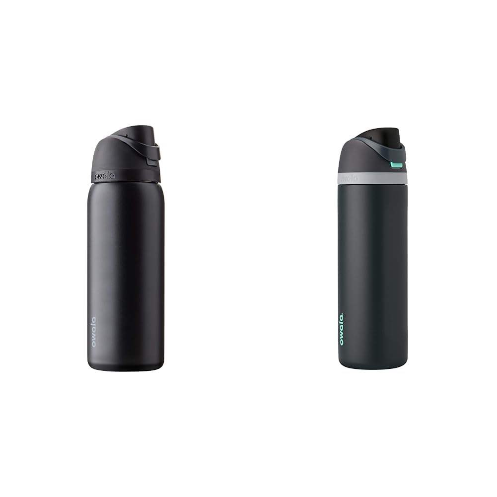 Version 1.0.0 Termo Botella de Agua Owala FreeSip Acero Inoxidable con Popote 24 y 32 Onzas Libre de BPA