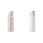 Paquete de botellas de agua Owala FreeSip acero inoxidable con popote termo deportivo aislado 24 oz y 40 oz