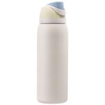 Paquete de botellas de agua Owala FreeSip acero inoxidable con popote termo deportivo aislado 24 oz y 40 oz