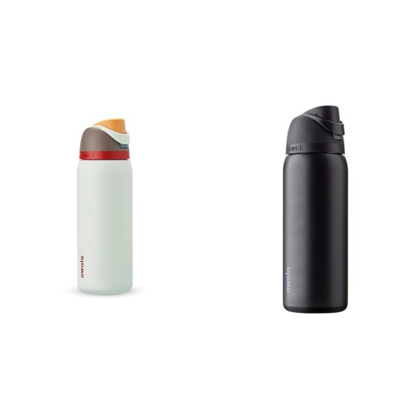 Botellas de agua térmicas de acero inoxidable Owala con popote 32 oz juego de 2 piezas