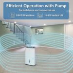 Deshumidificador Waykar YDZ-150PM 150 Pintas con Bomba 7000 ft² Energy Star