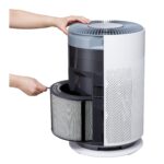 Purificador de aire LG PuriCare 360 AS601HBB0 filtro NanoFiber True HEPA habitaciones grandes hasta 191 m2 WiFi negro